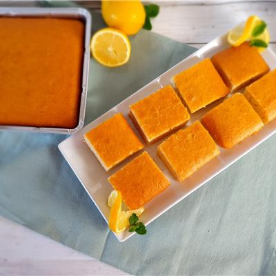 Traybake Lemon Sponge