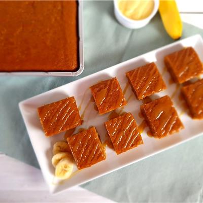 Traybake Toffee Sponge
