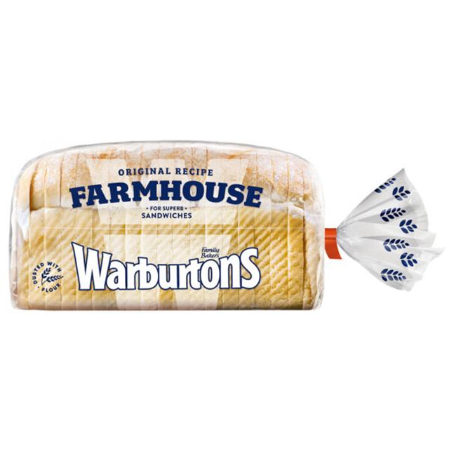 Warburtons White Farmhouse 800g