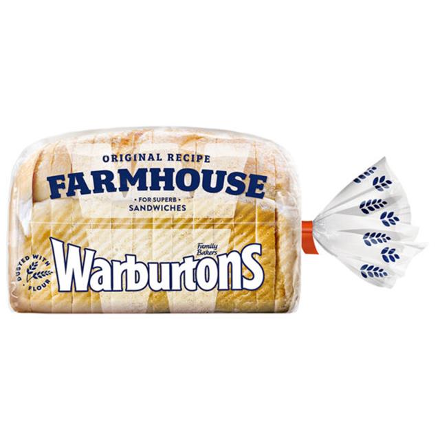 Warburtons White Farmhouse 400g