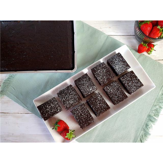 Traybake Chocolate Sponge